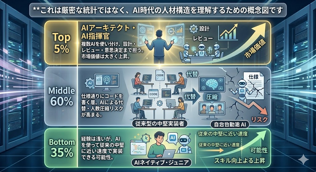 エンジニア階級図
