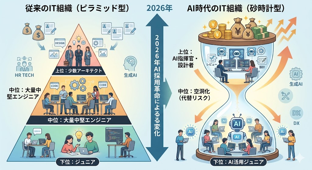 AI時代の人材構造変化
